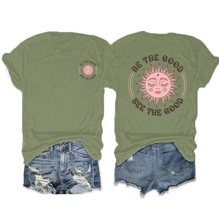 Be The Good See The Good Front-Back Fusion Tees