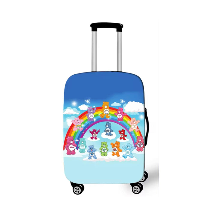 Rainbow Sweary Care Bears Luggage Cover