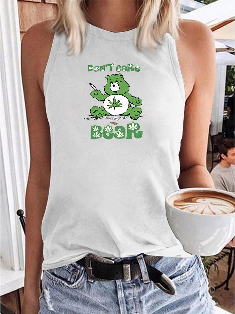 Dont Care Bear Tank Top