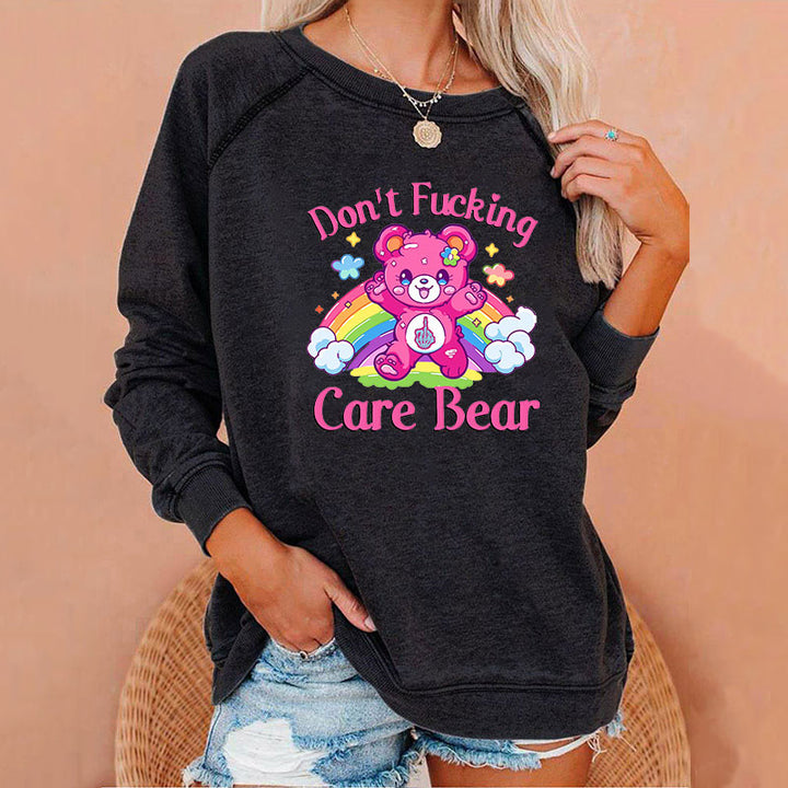 Don’t F*cking Care Bear Sweatshirts