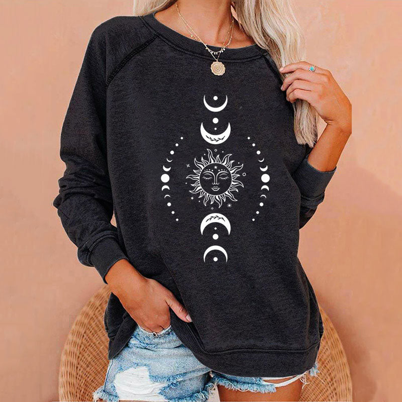 Solar Eclipse Sun & Moon Sweatshirts