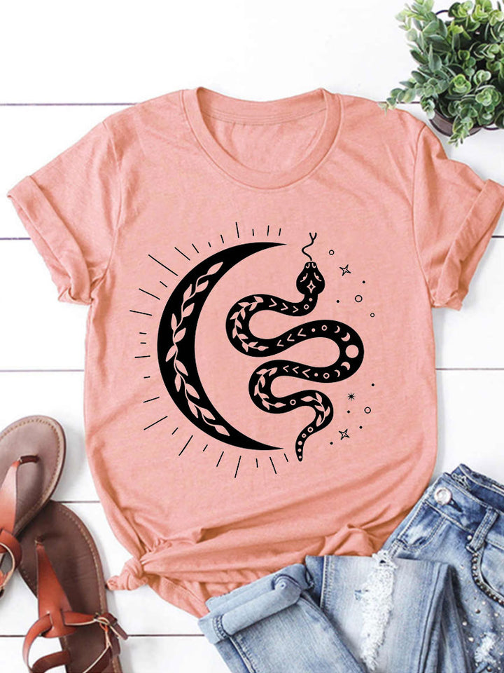 Crescent Serpent T-Shirts