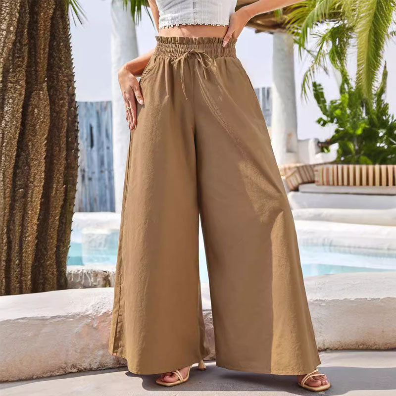 Wide Leg Pants with Pockets