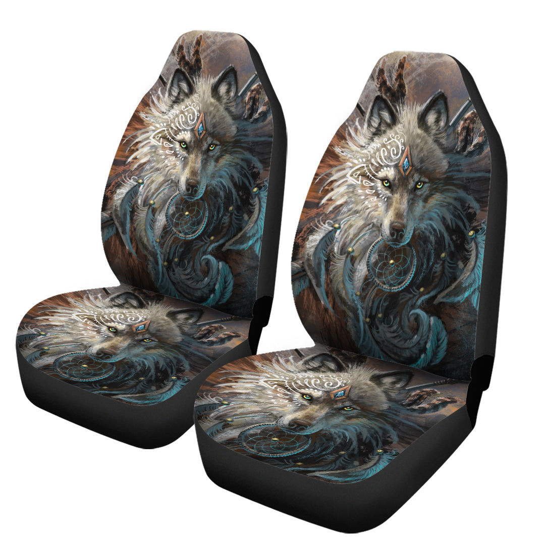 Wolf Warrior Car Seat covers