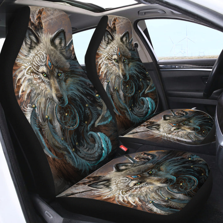 Wolf Warrior Car Seat covers