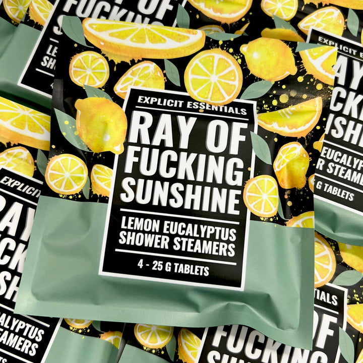 Ray of F&cking Sunshine Shower Steamers