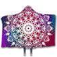 Mandala Dreaming Hooded Blanket