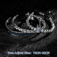 Two Tone Crown Stack Bracelet