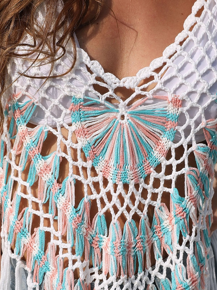 Bohemian Fringe Cover Up