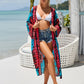 Tie Dye Beach Kimono Cover-Ups