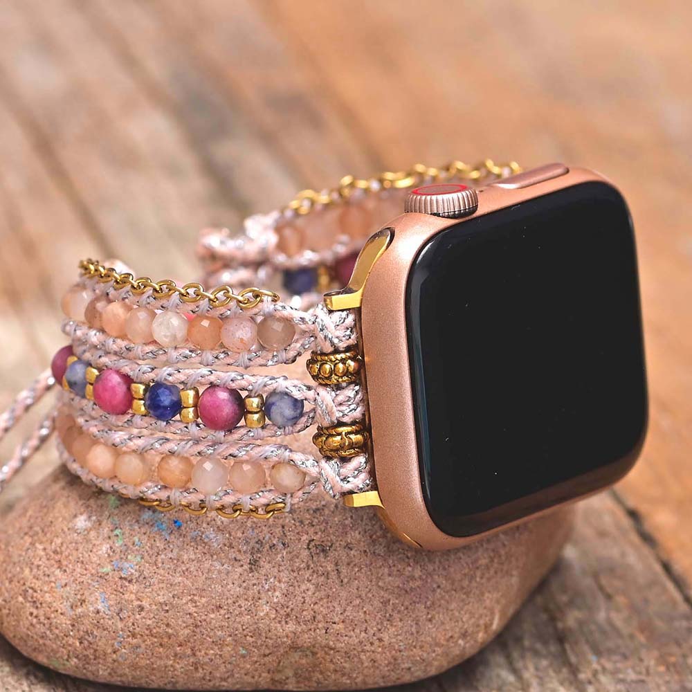 Positive Vibes Adjustable Apple Watch Strap
