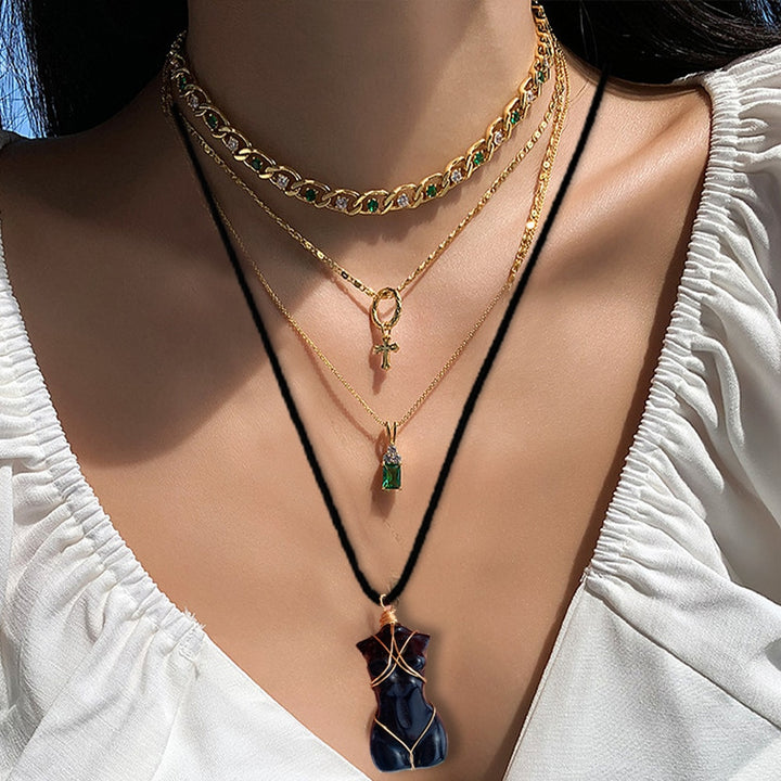 Goddess Crystal Necklace