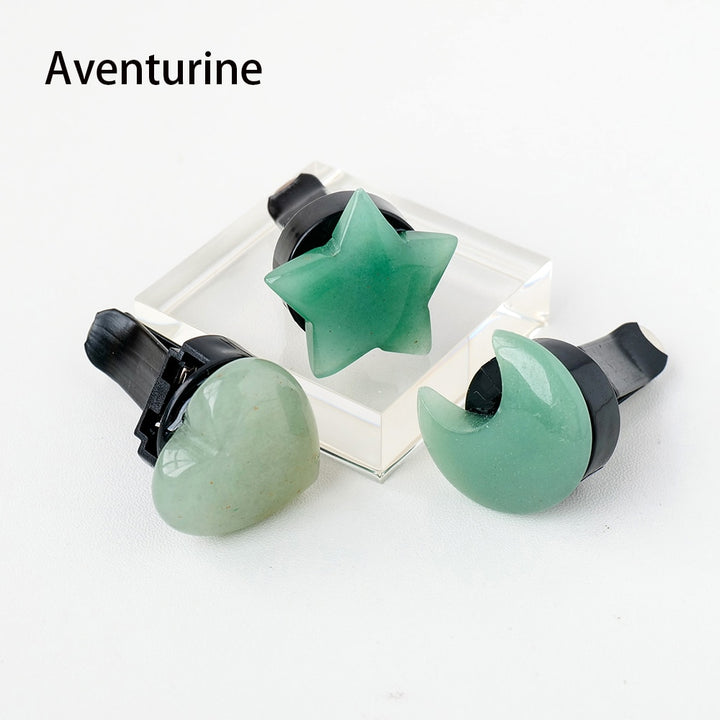 Crystal Aromatherapy Car Vent Clip Set