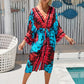Tie Dye Beach Kimono Cover-Ups