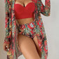 Bohemian 3 Pieces Sets Swimsuits And Cover-Ups Set