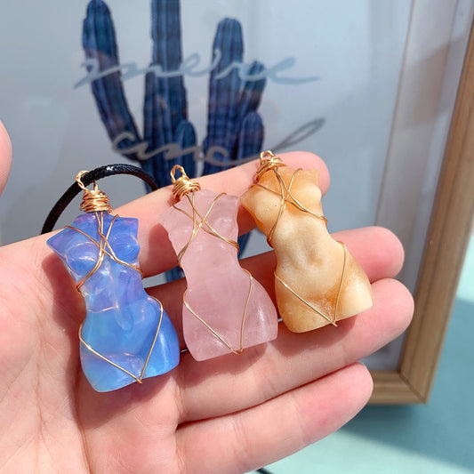Goddess Crystal Necklace