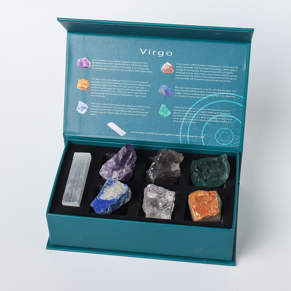 Zodiac Natural Crystal Set
