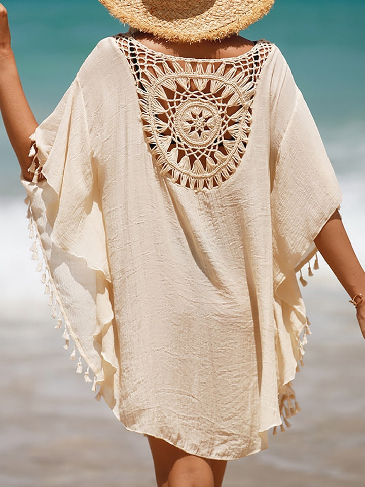 Crochet Boho Tassell Cover-Ups