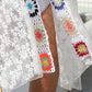 Granny Square Crochet Lace Kimono