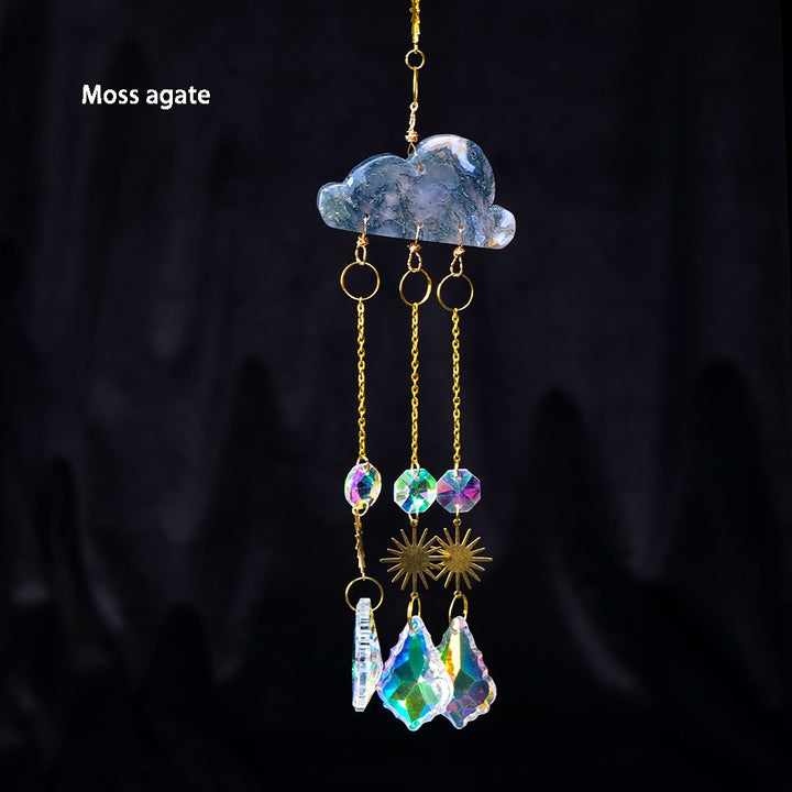 Cloud Crystal Carving Sun Catcher