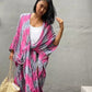 Oversized Bohoemain Tie Dye Cover Up