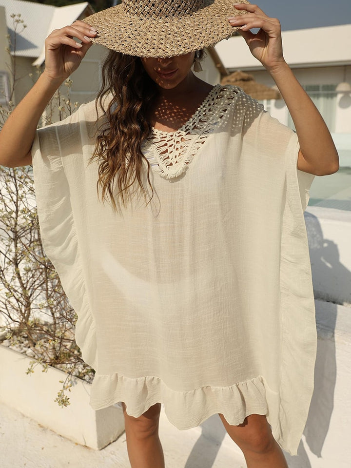 Crochet Backless  Cover Up