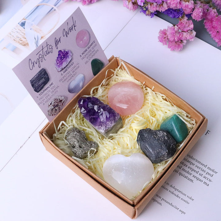 Healing Crystal Gift Set- Work