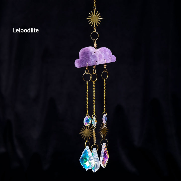 Cloud Crystal Carving Sun Catcher