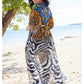 Leopard Chiffon Cover-Ups
