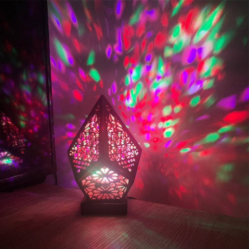 Bohemian Mosaic LED Lamp