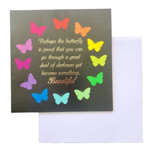 Triskele Arts Card- Affirmation Butterflies