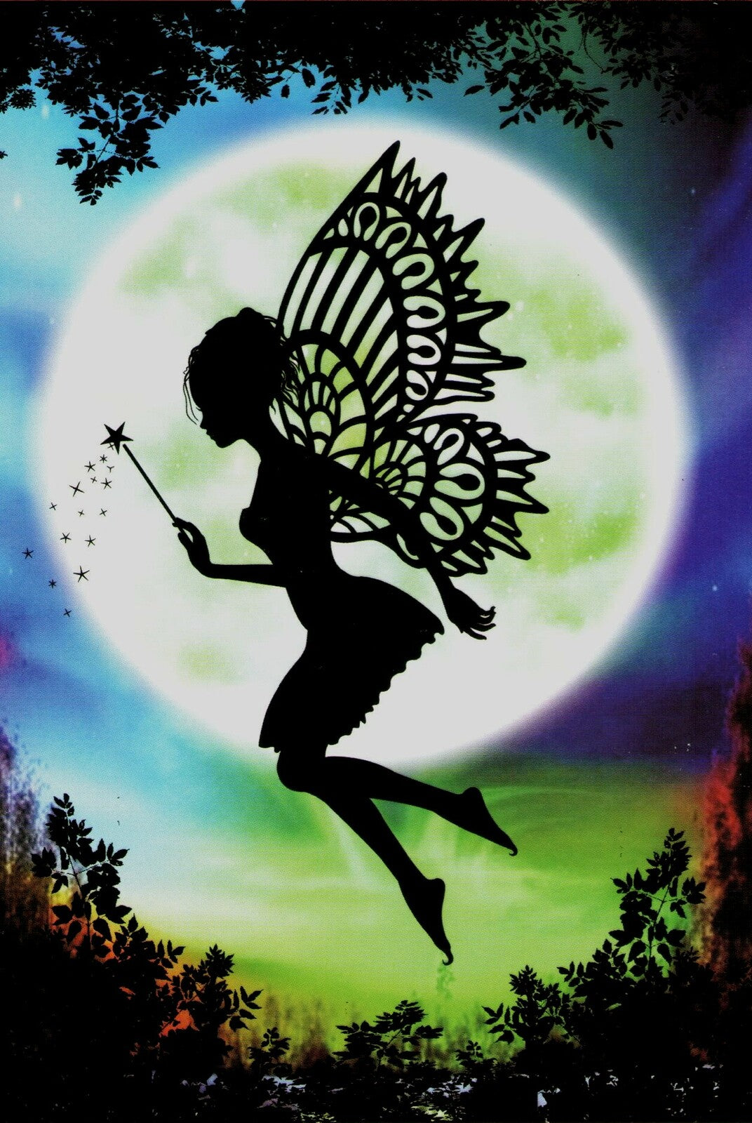 Triskele Arts Card- Fairy Green