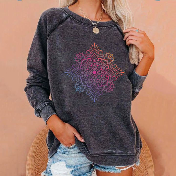 Mandala Lotus Sweatshirt