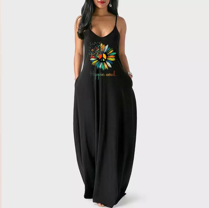 Hippie Soul Loose fit Maxi Dress