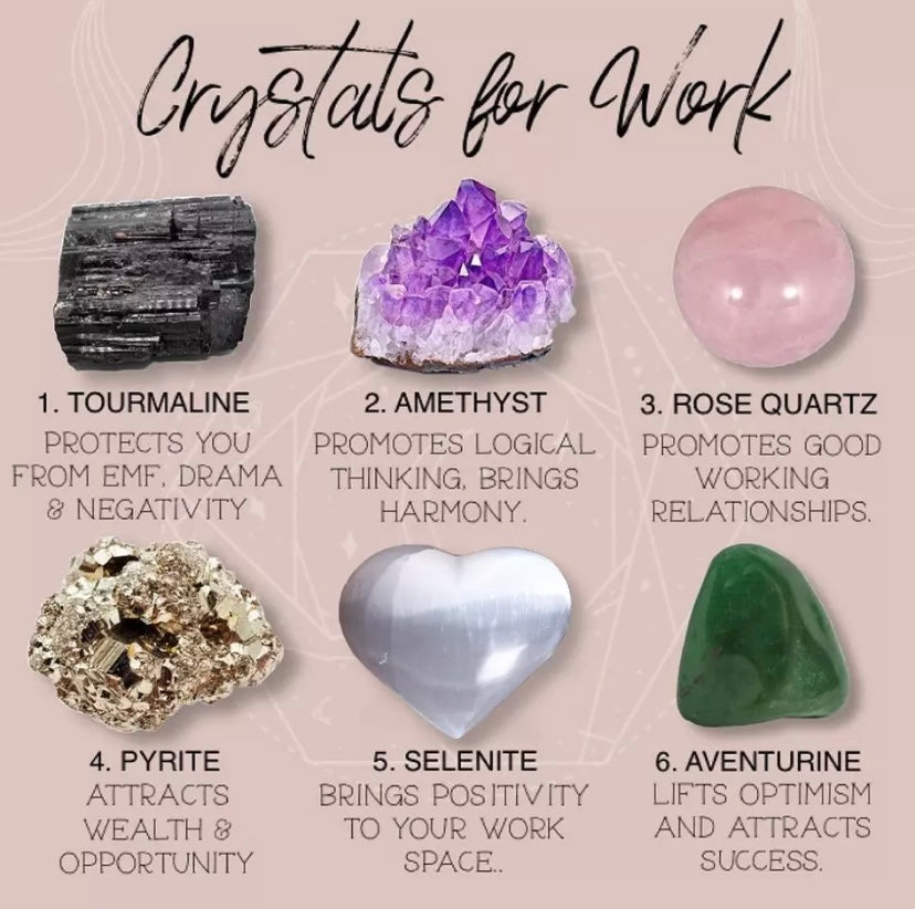 Healing Crystal Gift Set- Work