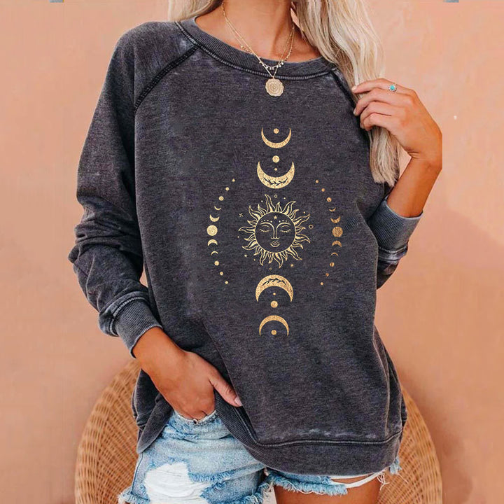 Solar Eclipse Sun & Moon Sweatshirts