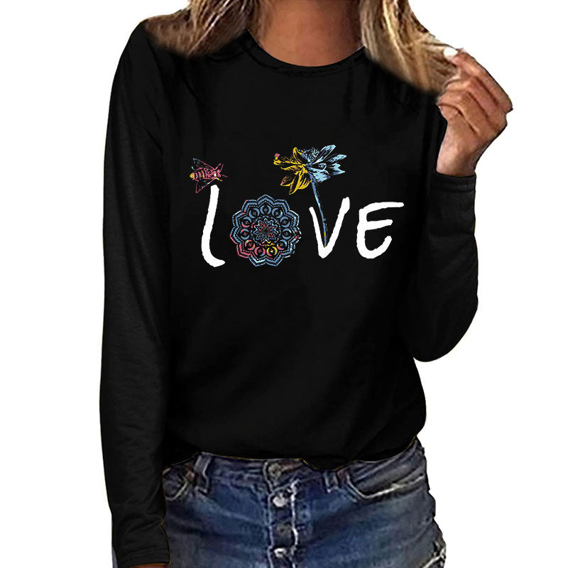 Dragonfly Love Long Sleeve T shirts