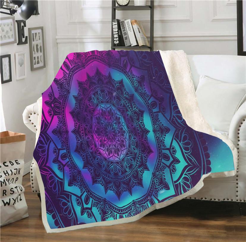 Mandala Magic Cashmere Blanket