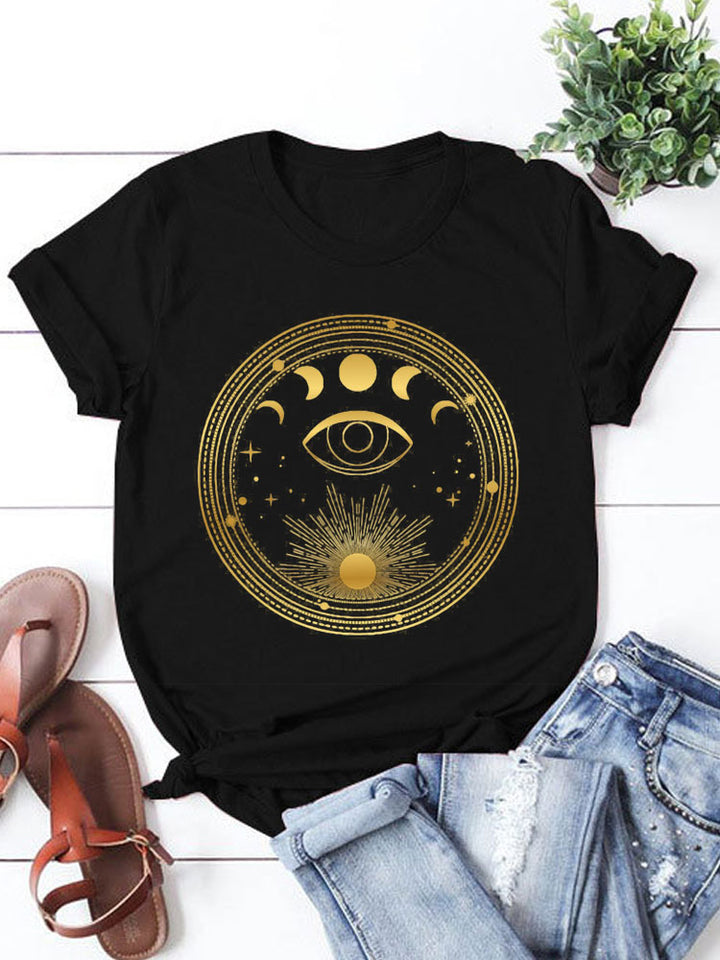 Moon & Evil Eye T-Shirts
