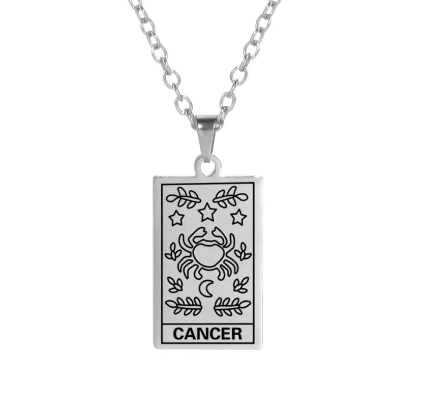 Cancer Stainless Steel Necklace