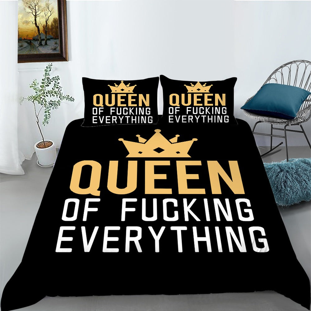 Queen of F*cking Everything Doona Cover Set