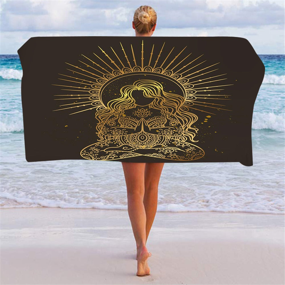 Radiant Goddess Sand Free Towel