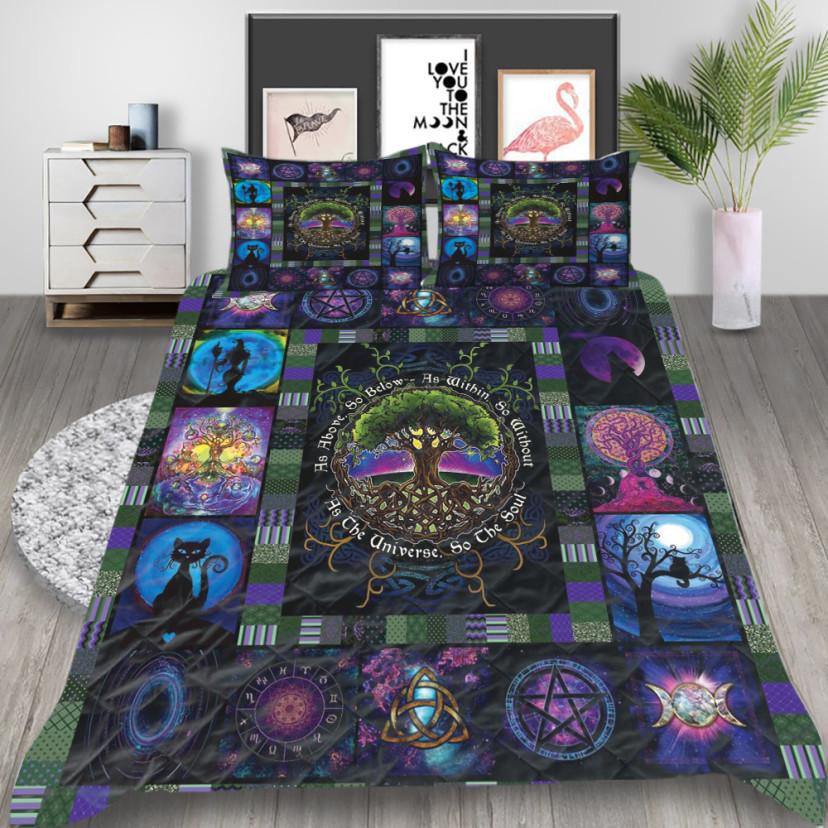 As Above so Below Quilt Set