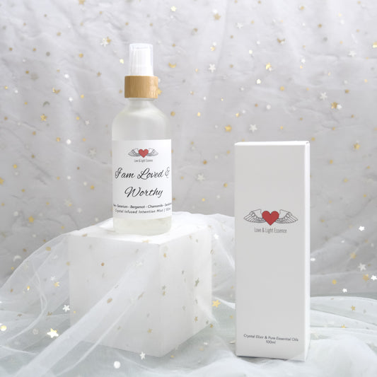 I AM LOVED & WORTHY CRYSTAL SPRAY