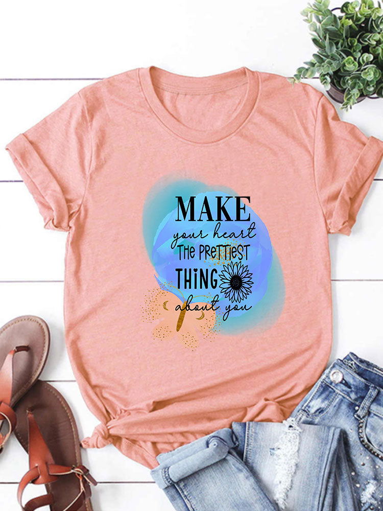 Make Your Heart the Prettiest Thing T-shirts