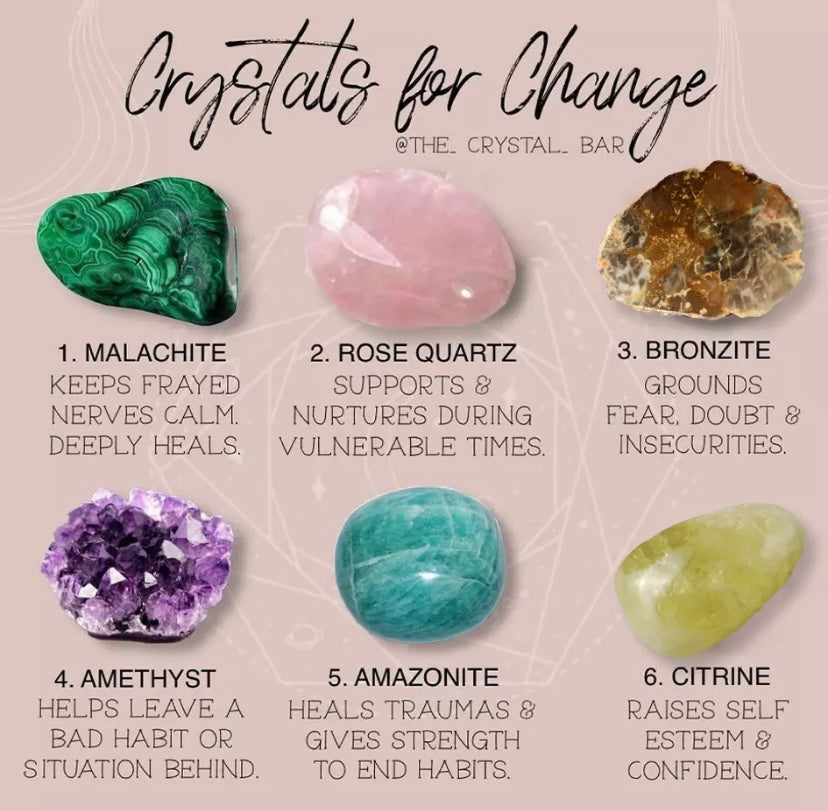 Healing Crystal Gift Set- Change