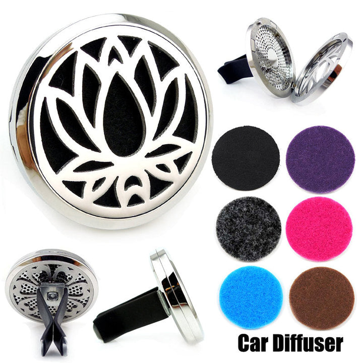 Aromatherapy Car Diffuser-Lotus Flower lol