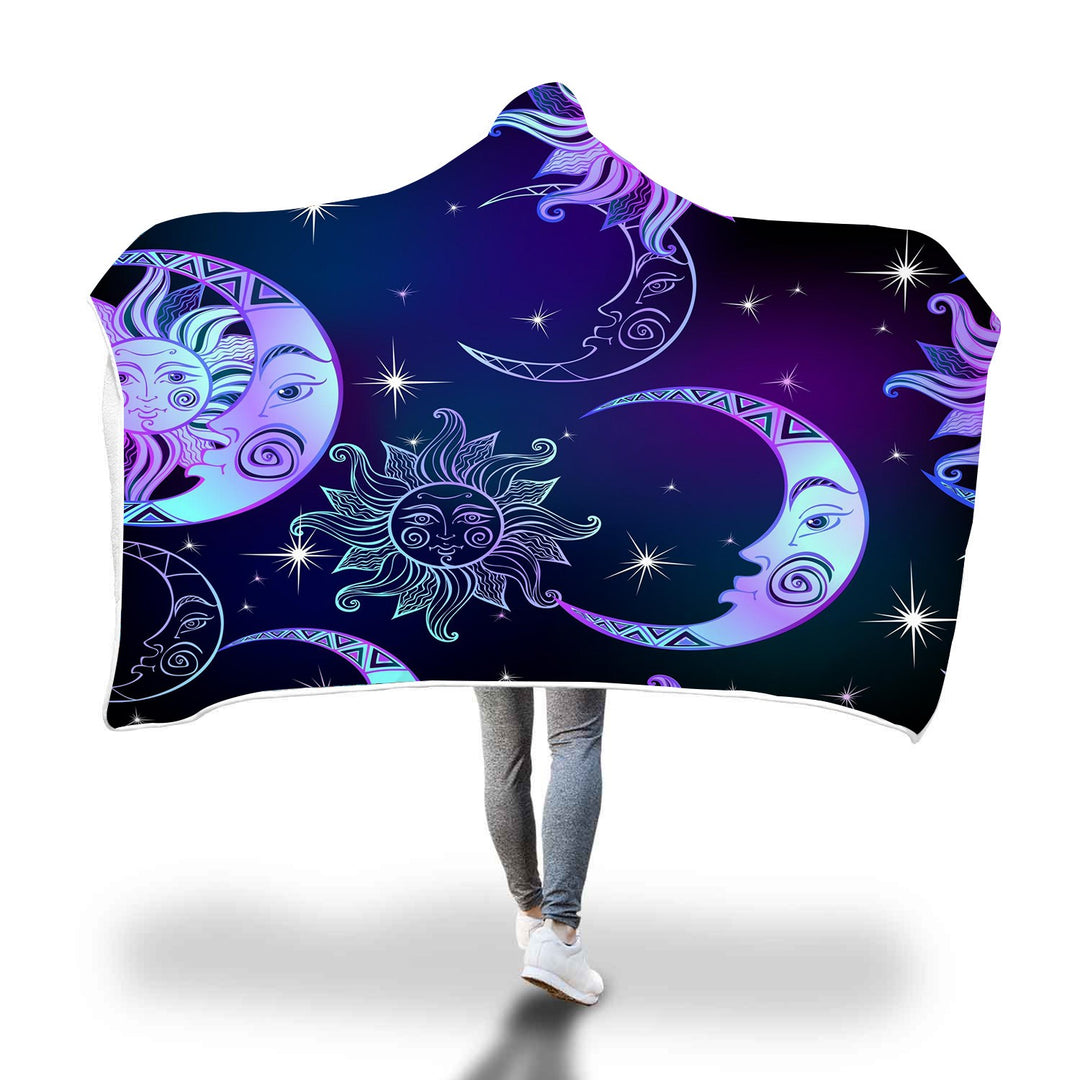 Celestial Sky Hooded Blanket