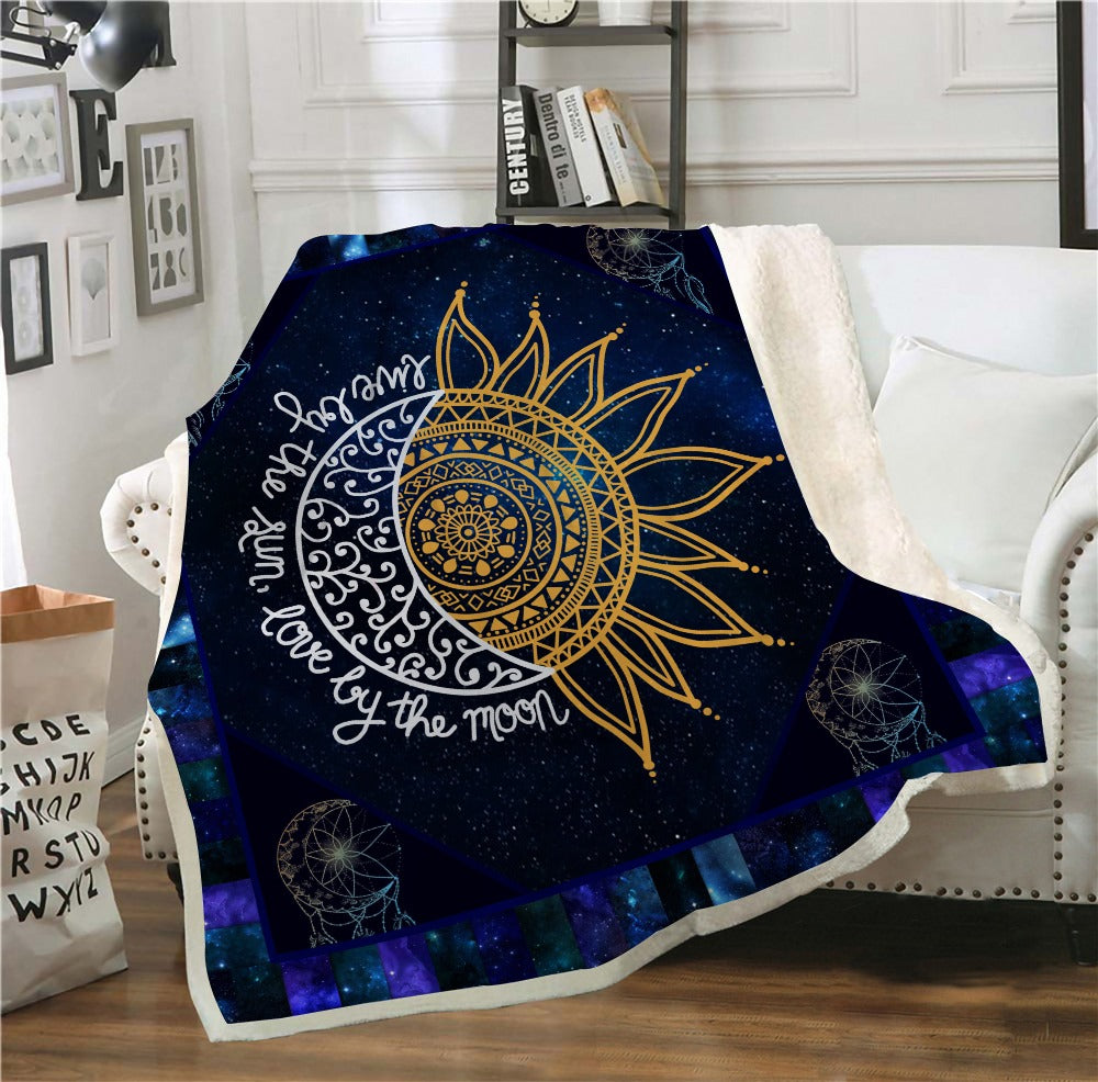 Love by the Moon Cashmere Blanket