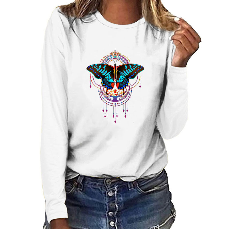 Butterfly Enlightenment Long Sleeve T shirts